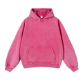 Men's Oversized Hooded Wax-Wash Sweatshirt