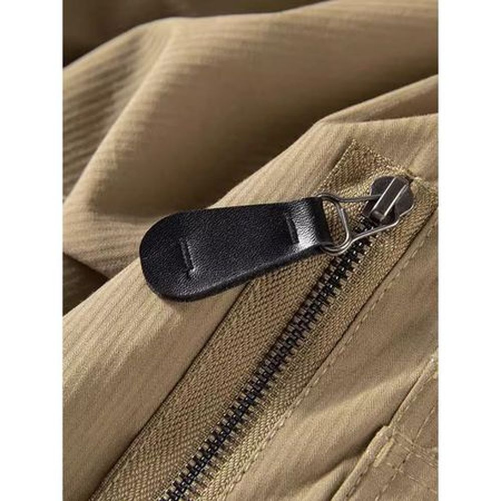 Men's Casual Windbreaker Jacket Baseball Coat