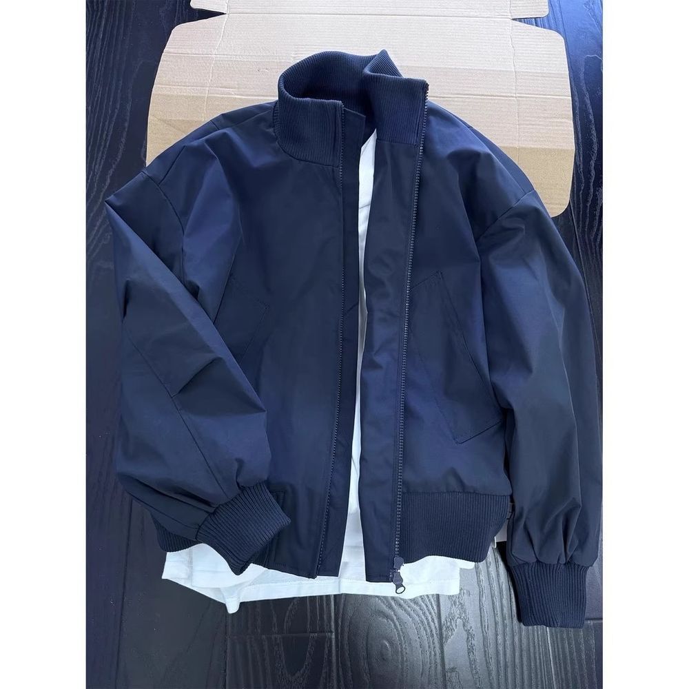 Men's Short Stand Collar Jacket